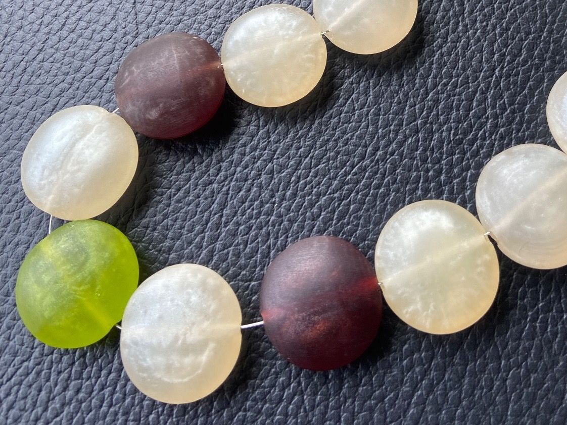 Perle (finte): Perlenmix*Strang * – Nuovo (secondo la descrizione) da Zuerich venduto da Perlen-Decor 1