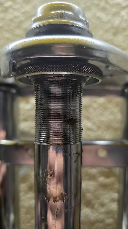 Ebr Pièces pour mobylette: Puch EBR Gabel chrom – D'occasion à Finsterhennen par Miproper 3