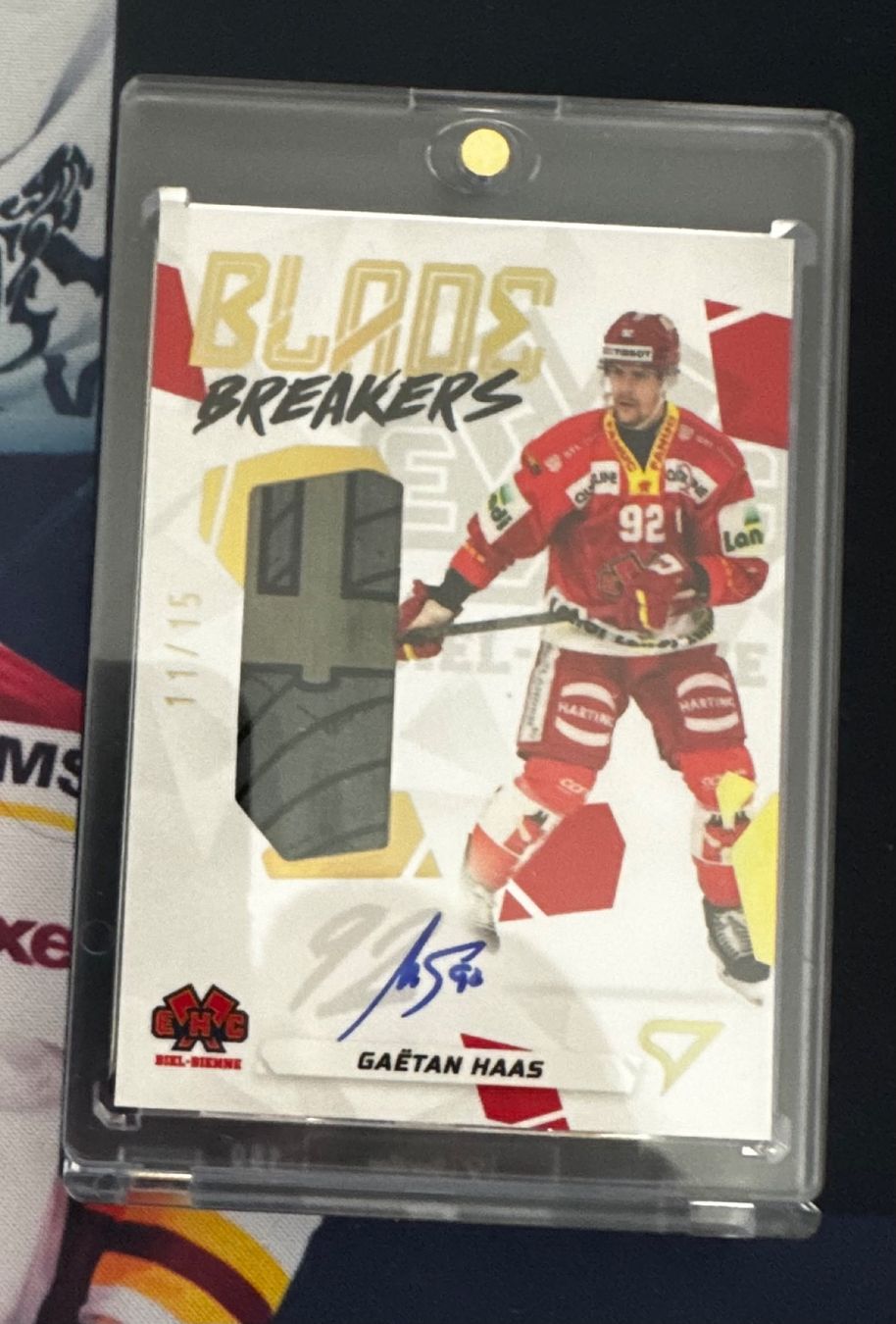 Sportzoo Carte collezionabili: Blade Breakers - Haas 11/15 - Serie 2 - 2025/2026 – Usato da Estavayer-le-Lac venduto da fav_7cfn