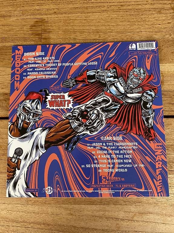 Dischi in vinile: Super What? - MF DOOM & Czarface Vinyl – Usato da Rämismühle venduto da sau_der 2