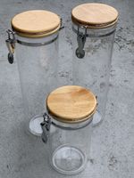 3 Vorrats - Dosen „Plexiglas“