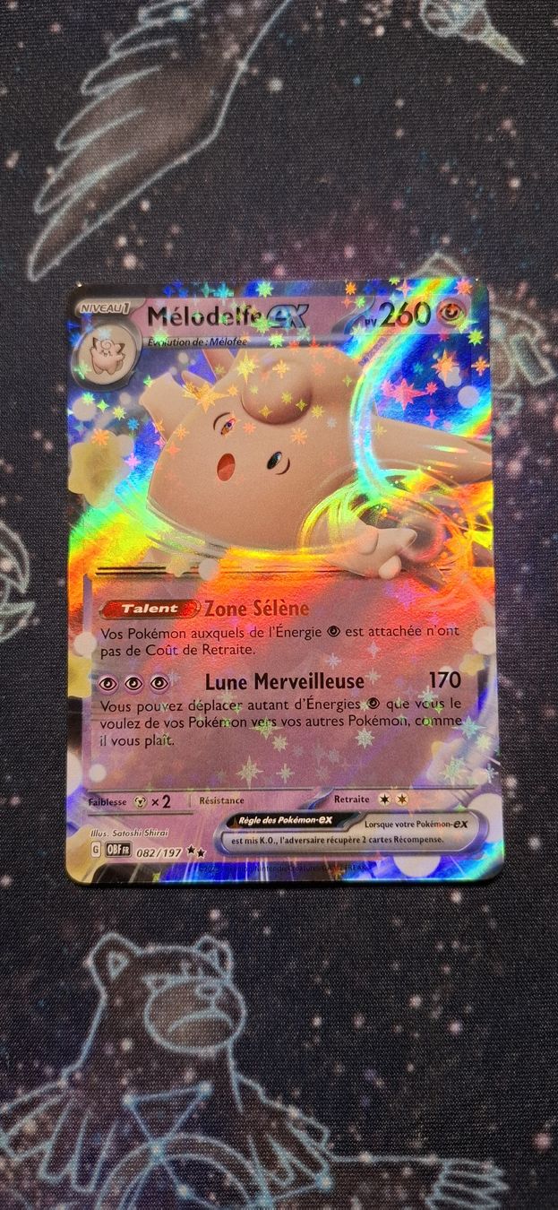 Pokémon Sammelbilder & Trading cards: Melodelfe EX Obsidian Flames - 082/197 FR – Neu (gemäss Beschreibung) aus Petit-Lancy von Kara_TCG 1