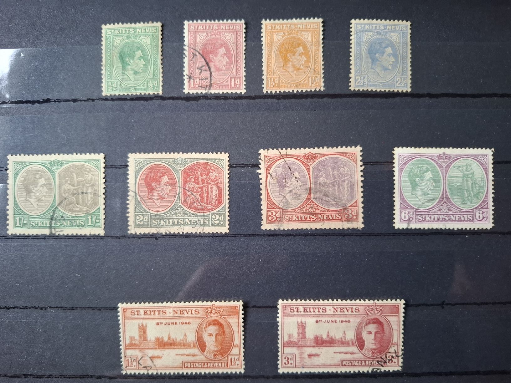 Tous les timbres: timbres St Kitts & Nevis – D'occasion à Onex par lmarconi