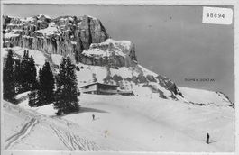 Ortstockhaus Braunwald im Winter
