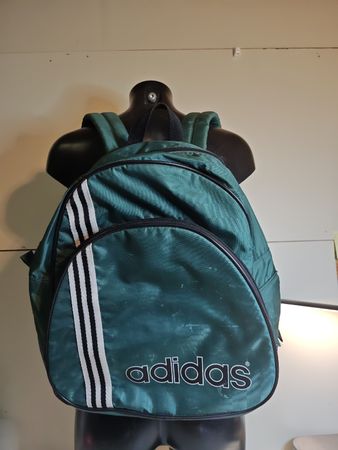 Adidas Rucksack, vintage, Grün (nov609)