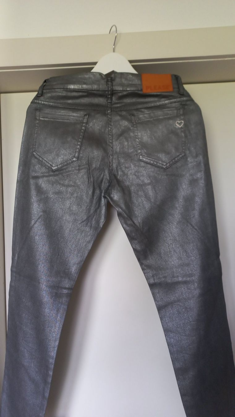 Please Jeans Jeans: Jeans silber Please XS – Usato da Scherzingen venduto da dun_r6nd 3