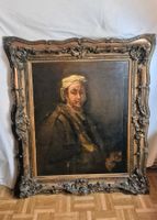 Offizielle Louvre-Kopie "Rembrandt Selbstbildnis 1660"