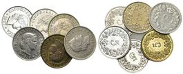 Schweiz 5 Rappen Lot
