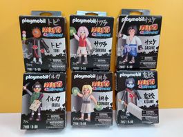 PLAYMOBIL 6 Sammelfiguren Naruto Shippuden NEU