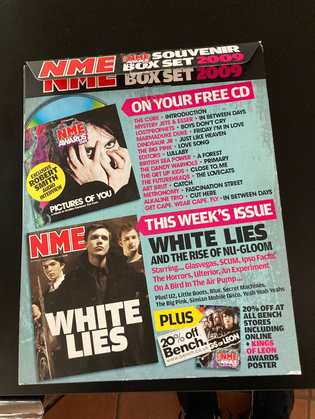 CD: ***The Cure*** NME Souvenir Box Set 2009 – Usato da Fribourg venduto da Karushi 1