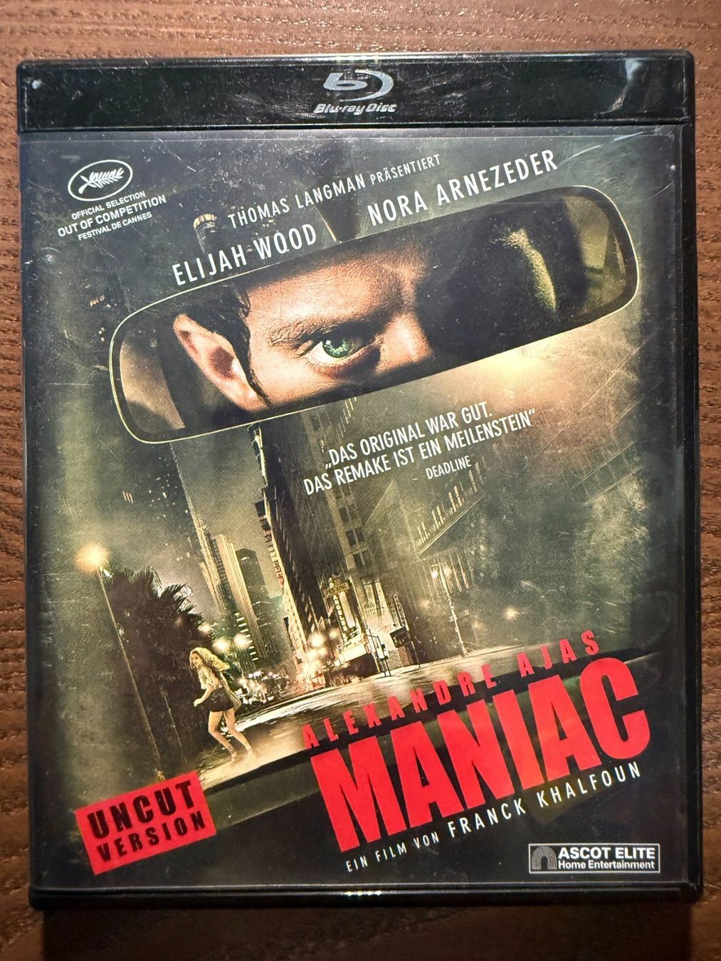 Alle DVDs: Alexandre Ajas Maniac – Gebraucht aus Zürich von Blu-ray_ZH