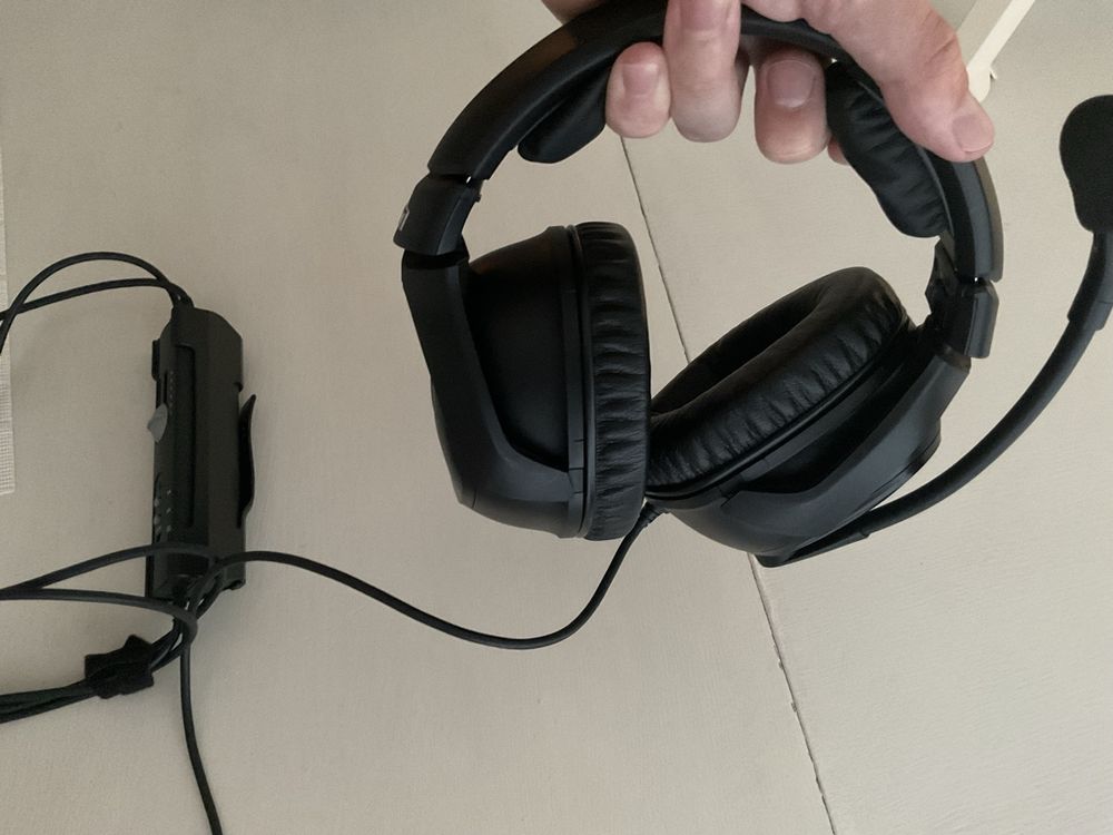 Noise Cancelling Sennheiser S1 Passive Aviation Headset Sennheiser