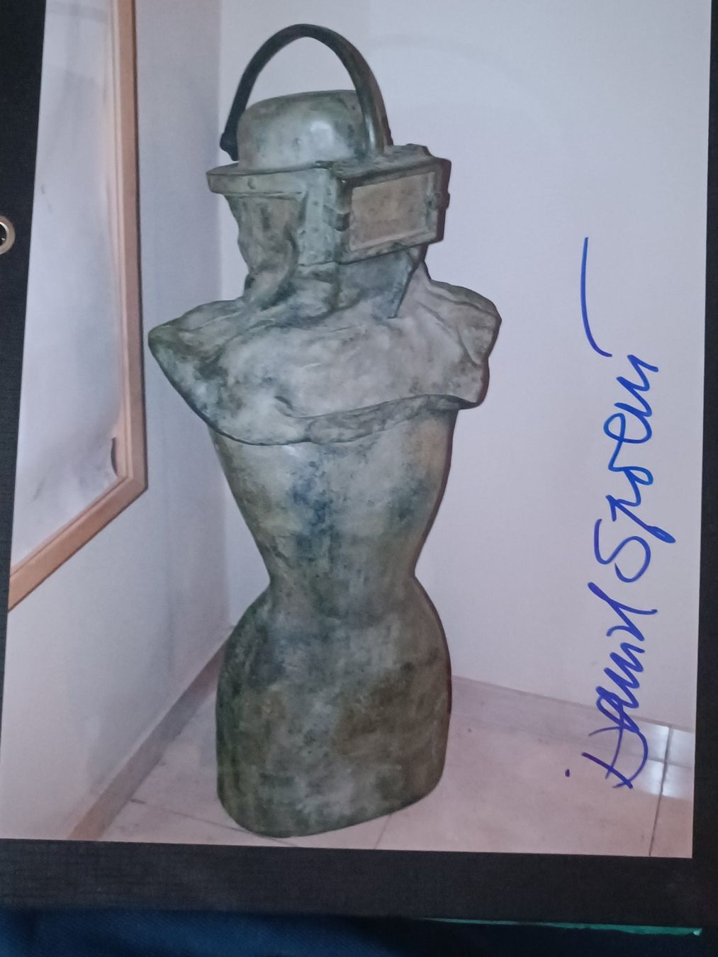 Autografi: Daniel Spoerri - handsigniert 20x30cm - Kunst – Usato da Menziken venduto da Artographs