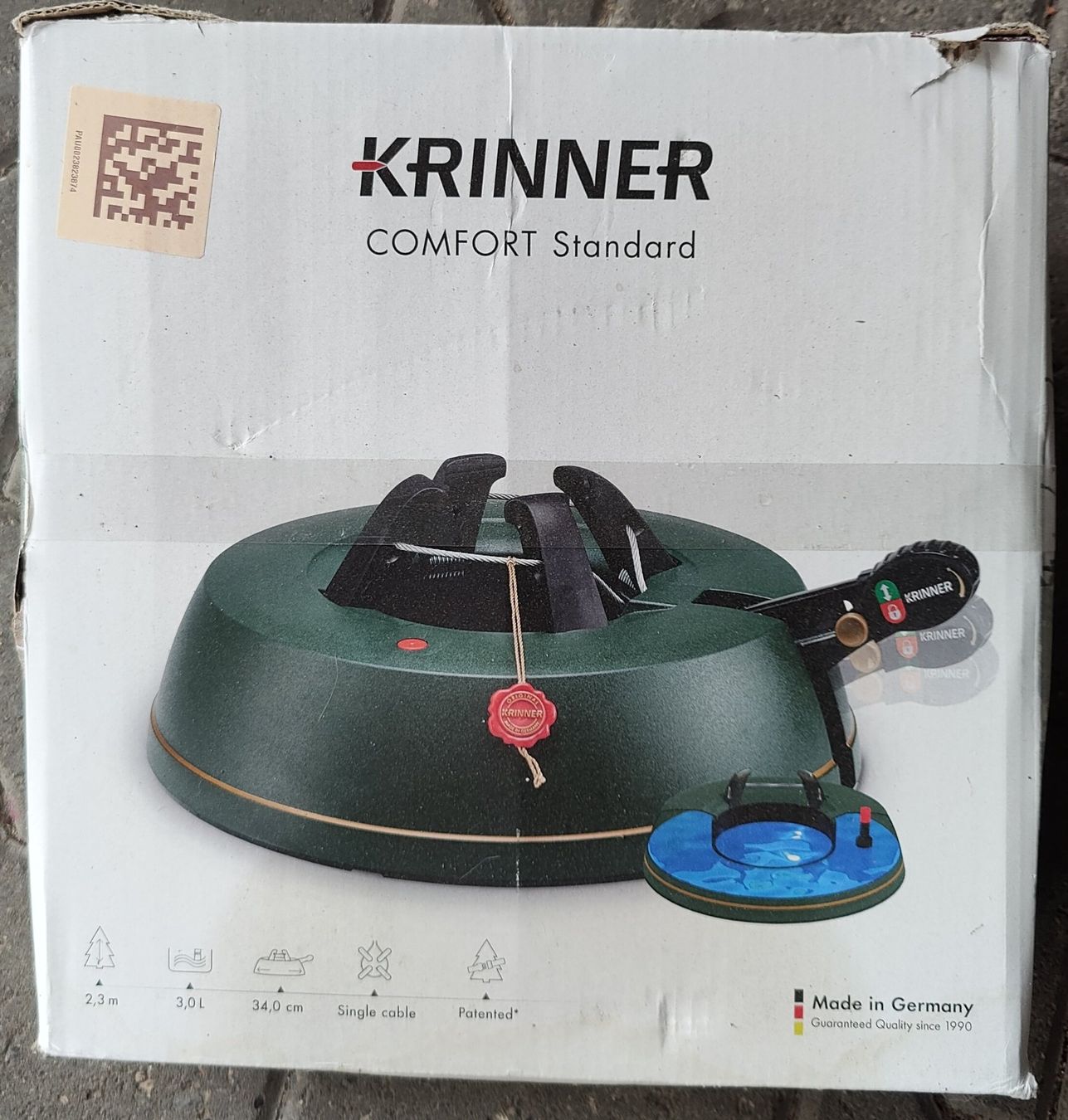 Krinner Christbaumständer: Weihnachtsbaumständer Krinner Comfort S – Gebraucht aus Hirschthal von pat_w8sx