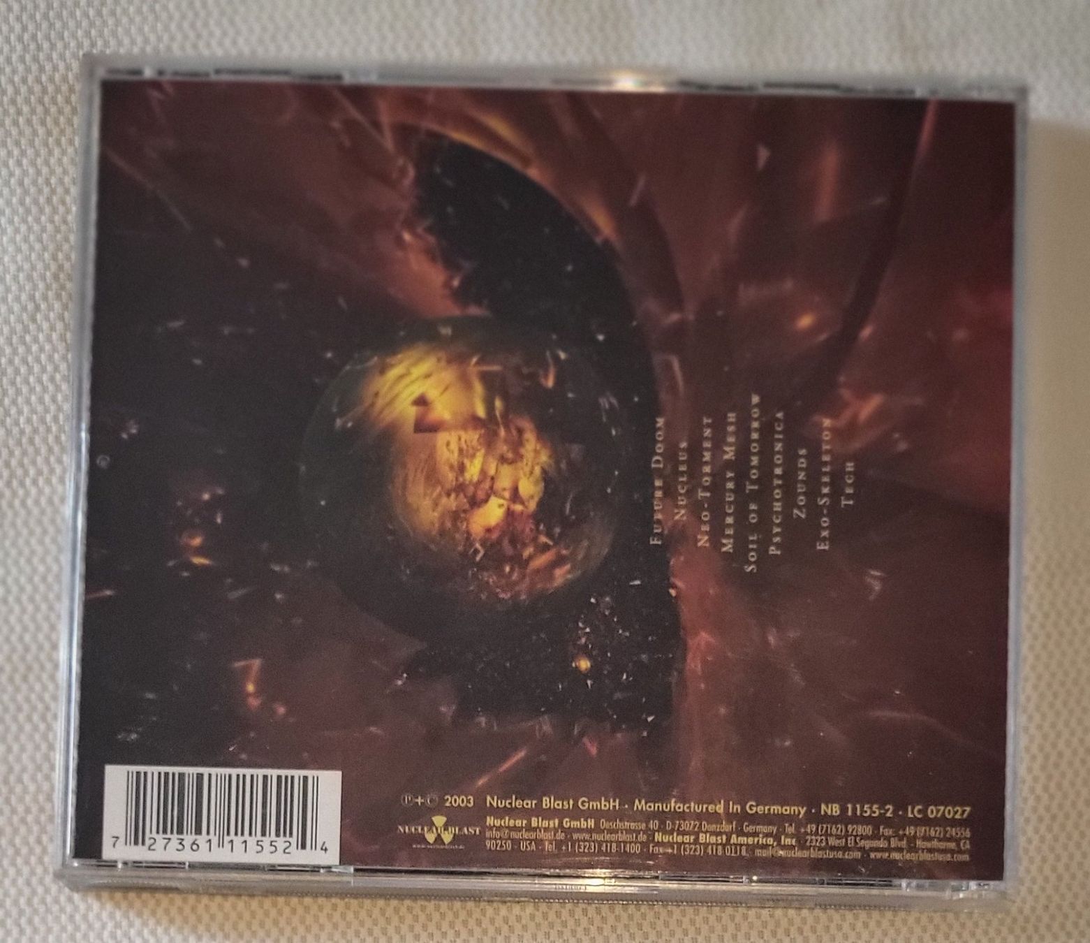 CD: Tidfall - Nucleus – Usato da Villars-sur-glane venduto da Epsilonhike 1