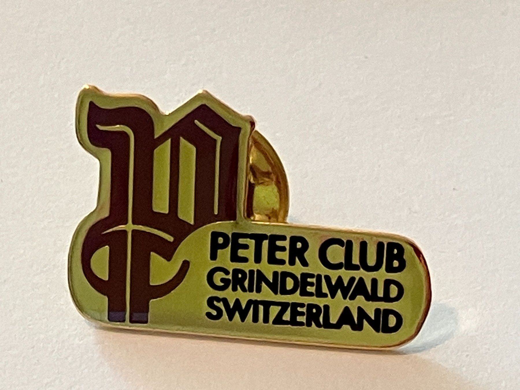 Plaquettes & Badges: 1 Pin Peter Club Grindelwald – D'occasion à Basel par djwwpp