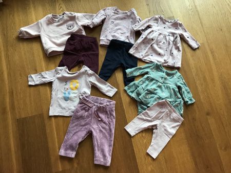 Babykleidung Set Mädchen Grösse 56/62