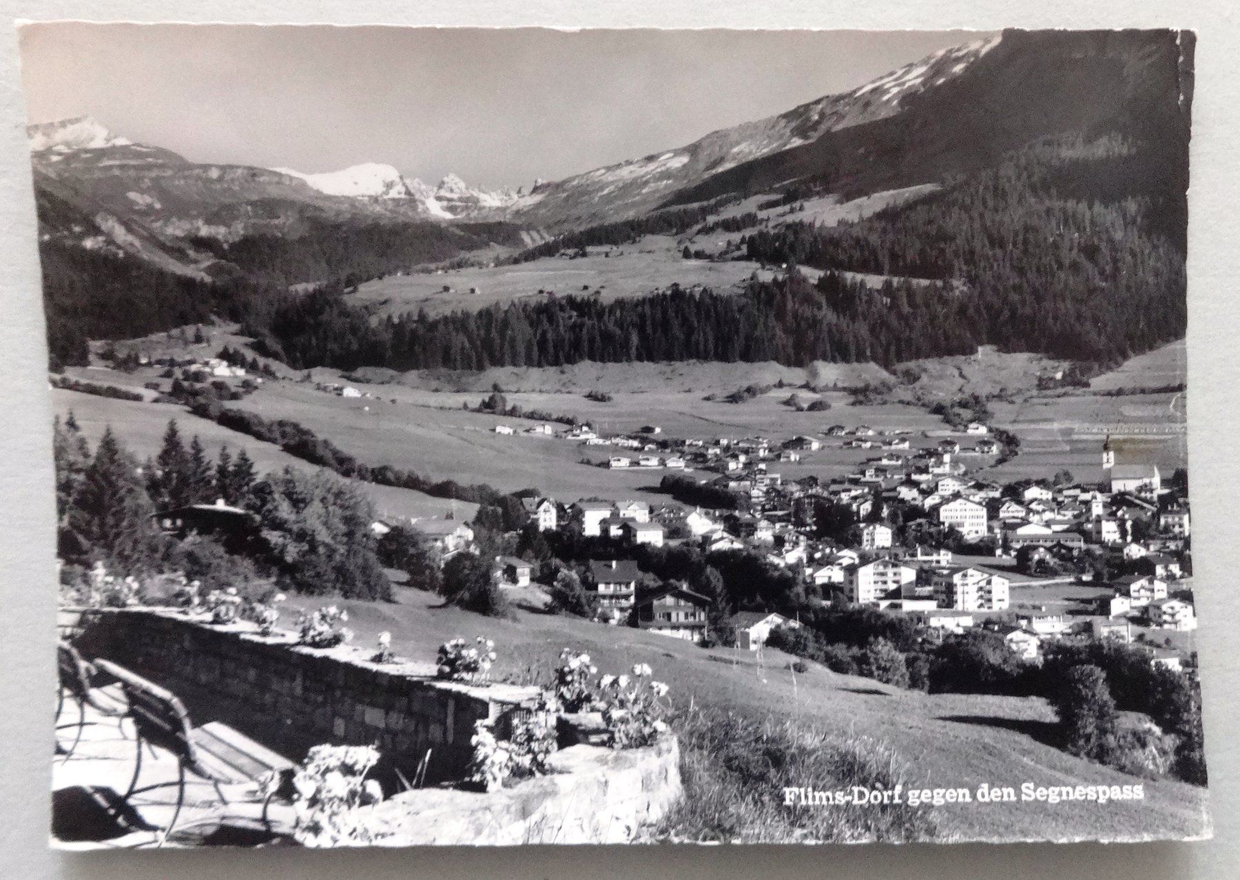 Cartes postales: Flims-Dorf gegen den Segnespass – D'occasion à Fétigny par Billy2miny