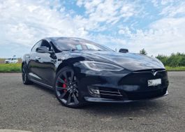 Tesla Model S P100D Ludicrous, Carbon, 8fach bereift, ab MFK