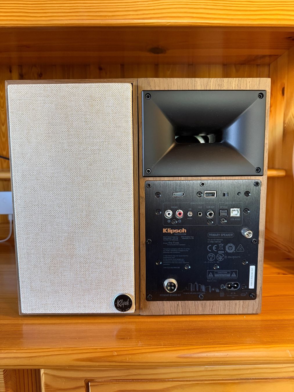Klipsch Casse acustiche: Klipsch The Fives actif – Usato da Cartigny venduto da Monbeloeil 1