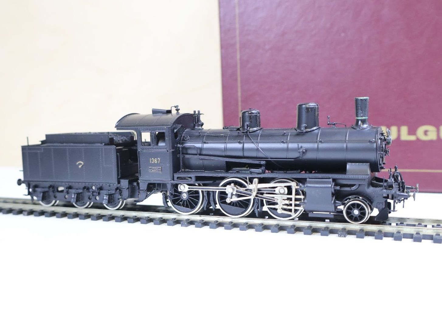 Fulgurex Modellini di ferrovie: Fulgurex SBB Dampflok B 3/4 H0 DC 1367 - Messing – Usato da Winterthur venduto da Monstera