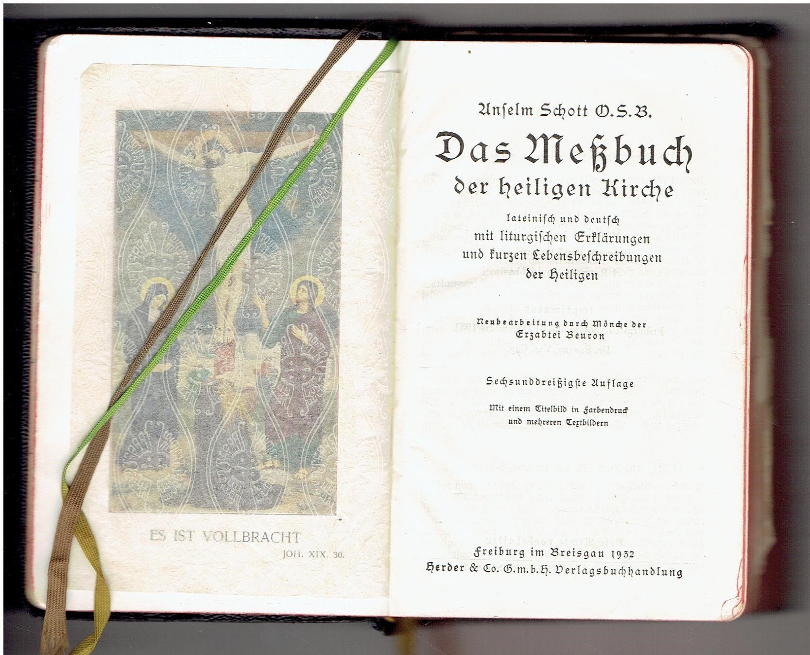 Libri: Das Messbuch 1932 – Difettoso da Flims - Dorf venduto da Stagediver