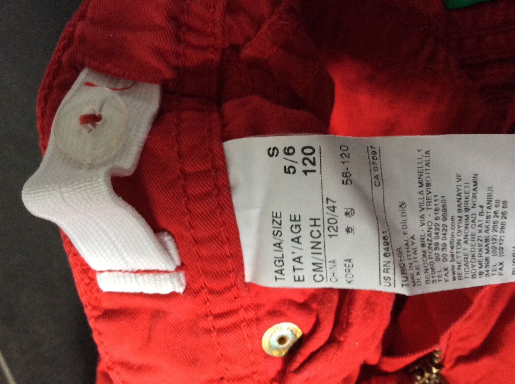 Benetton Hosen: 3/4-Hose von Benetton – Neu (gemäss Beschreibung) aus Matten b. Interl von MrMrsUSA 3