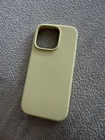 iPhone 16 Pro Hülle Schutzhülle hellgelb leicht gebraucht