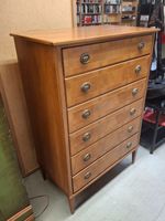 Edle vintage Kommode, Holz, 6 Schublade, guter Zustand