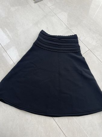 Sandro Paris Schwarzer Strickrock Gr. S