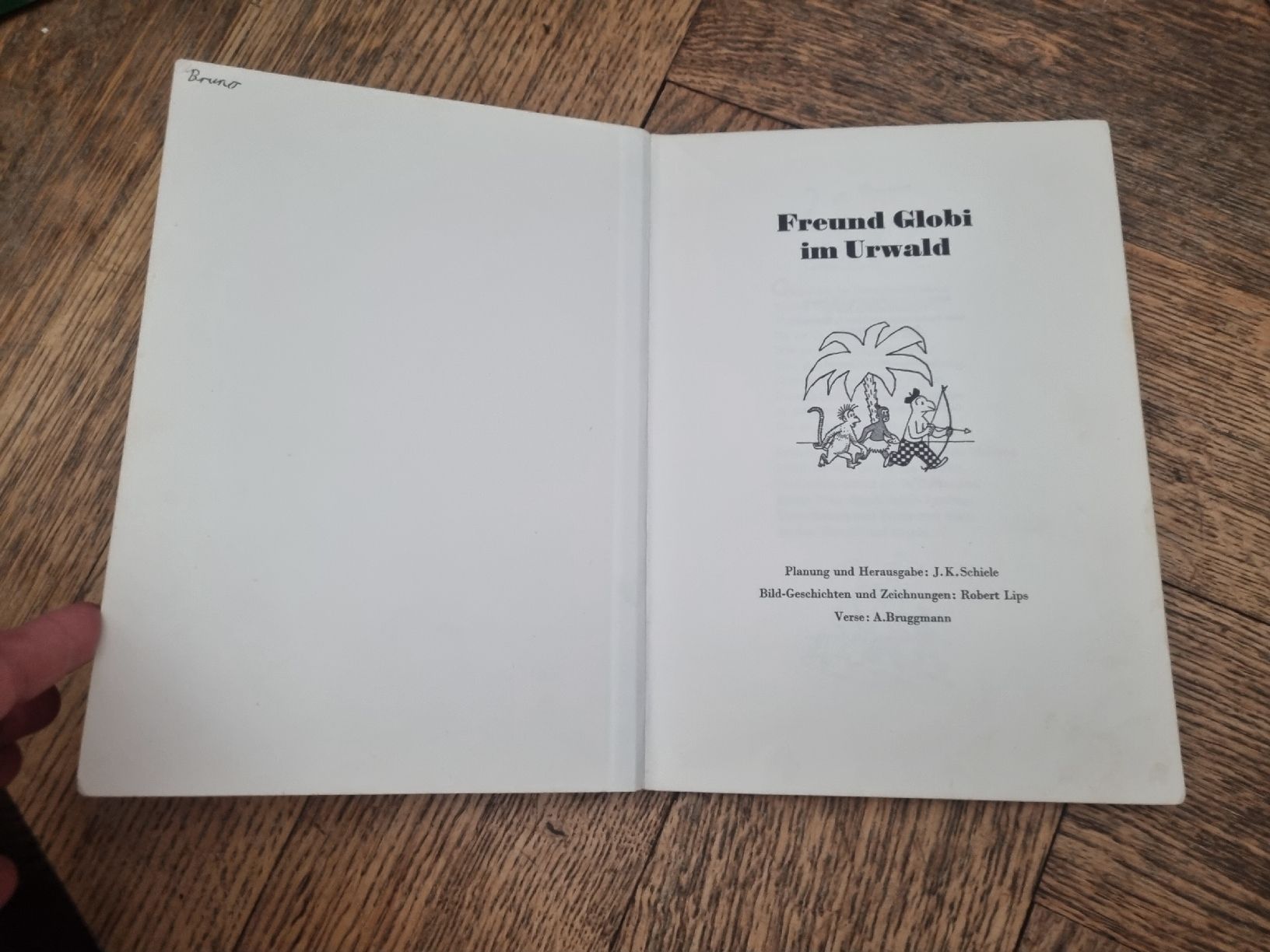 Libri: Livre Globi im Urwald  – Usato da Fribourg venduto da sal_5ln6 4