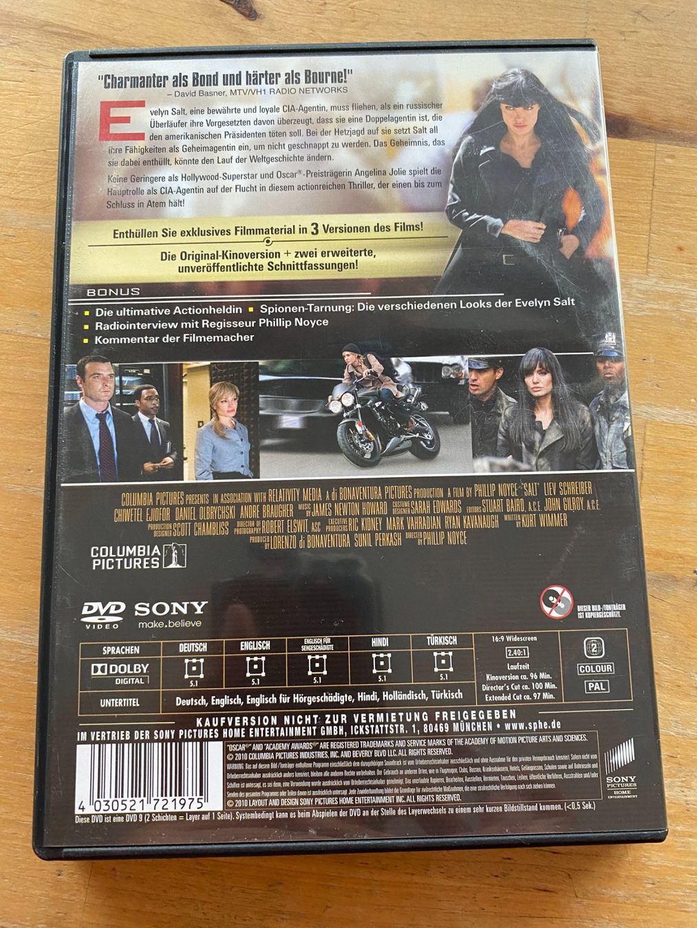 Tutti i DVDs: DVD "Salt - Wer ist Salt?" – Usato da Bern venduto da jbern3012 1