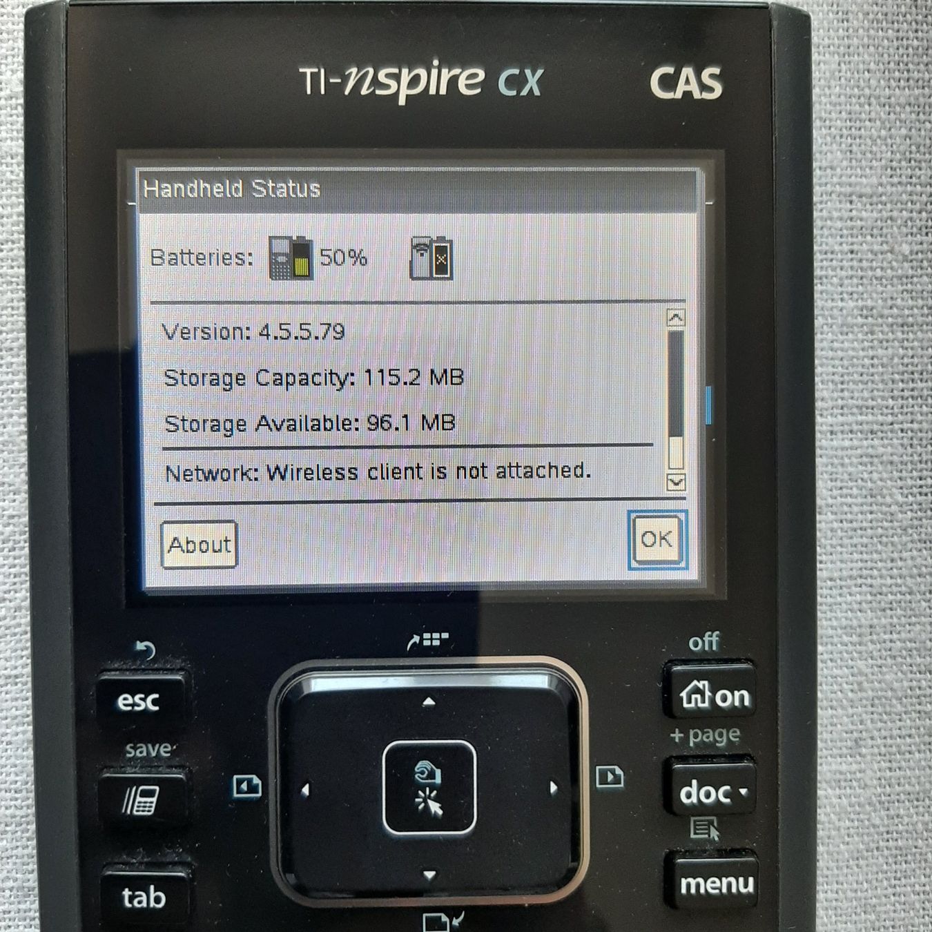 Texas Instruments Calcolatrici tascabili: TI-Nspire CX CAS avec câble – Usato da Carouge GE venduto da cecob0909 1