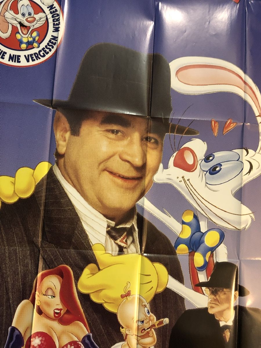 Poster & Bilder: Roger Rabbit Kinoplakat – Neu und originalverpackt aus Lausen von Indexvision 1