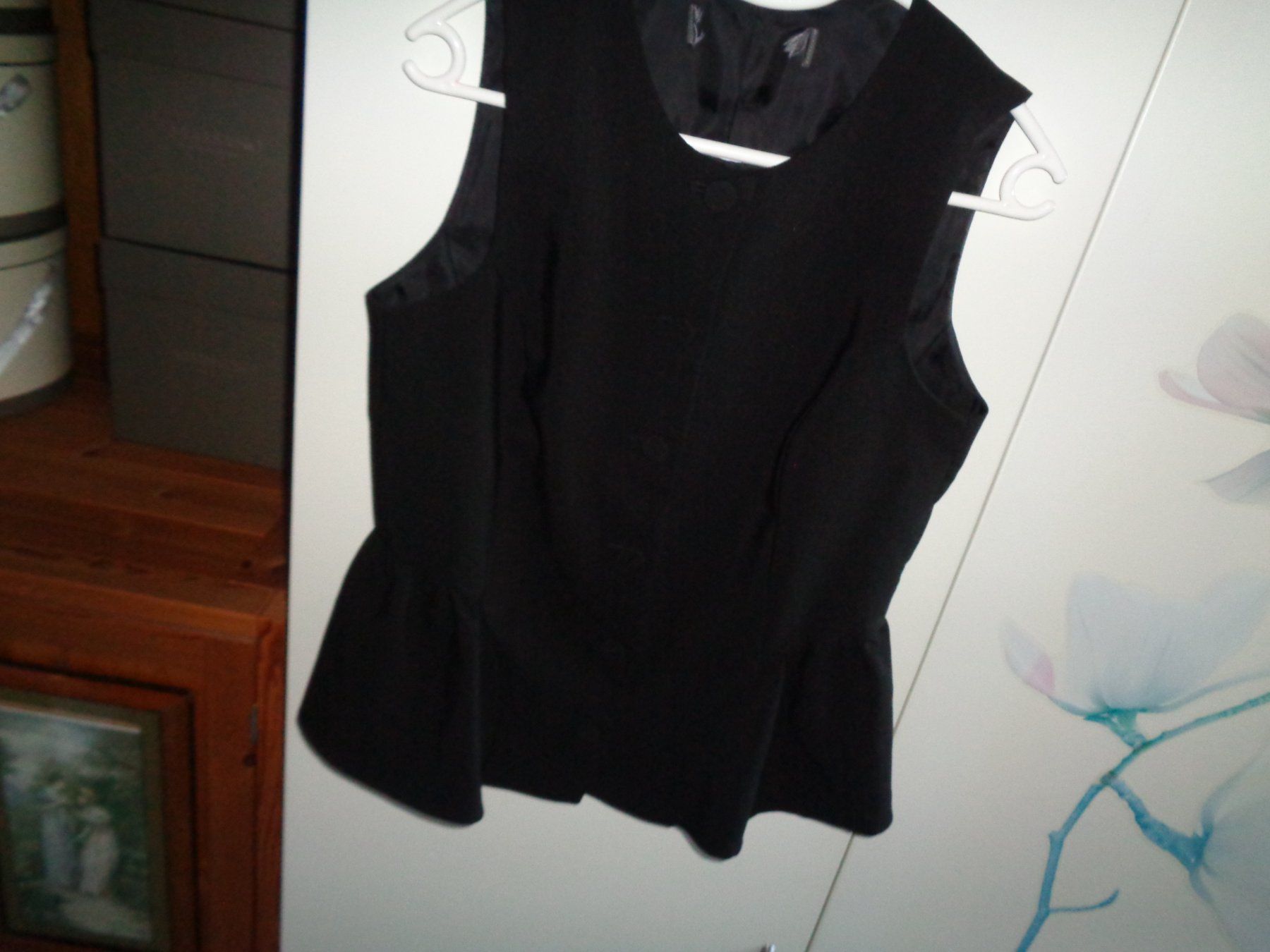 Gilet & Giacche senza maniche: *** schwarzes TOP / Gilet *** / Neu – Nuovo (secondo la descrizione) da Othmarsingen venduto da Leuchtturmlady 1