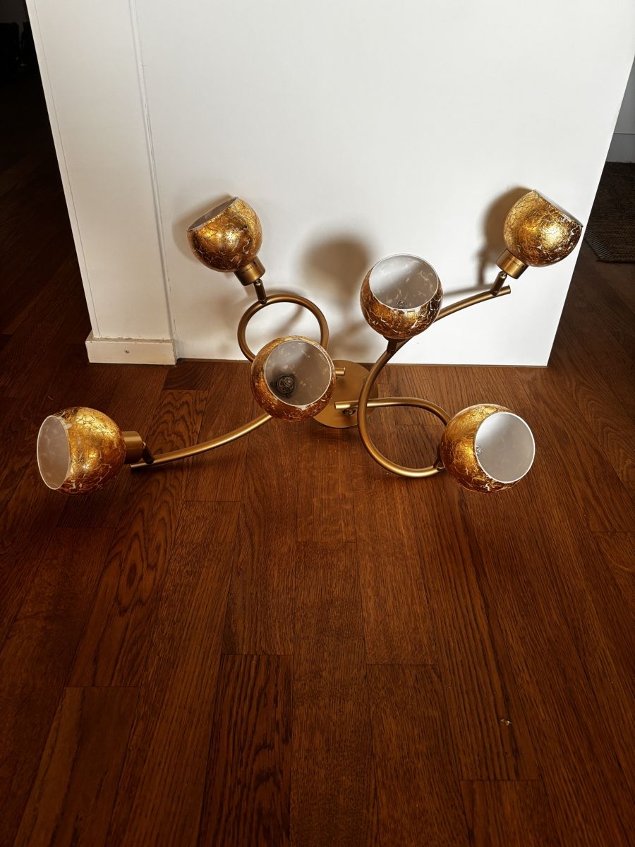 Lampadari & plafoniere: Lampe Deckenleuchte, für 6 Lichter – Usato da Uznach venduto da Vintage2022.