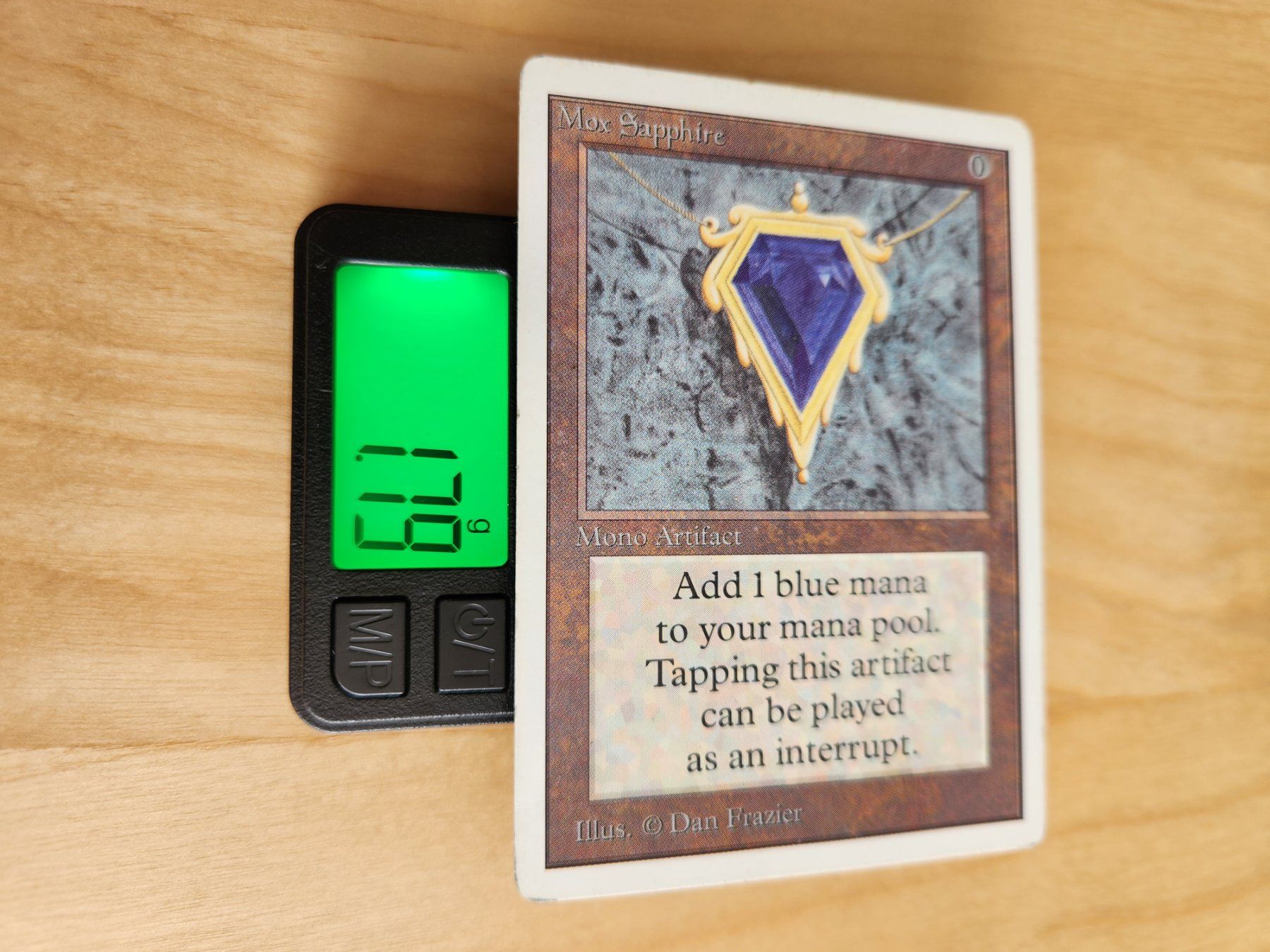 Magic The Gathering Carte collezionabili: MTG Mox Sapphire Unlimited – Usato da Bütschwil venduto da Osomo 3