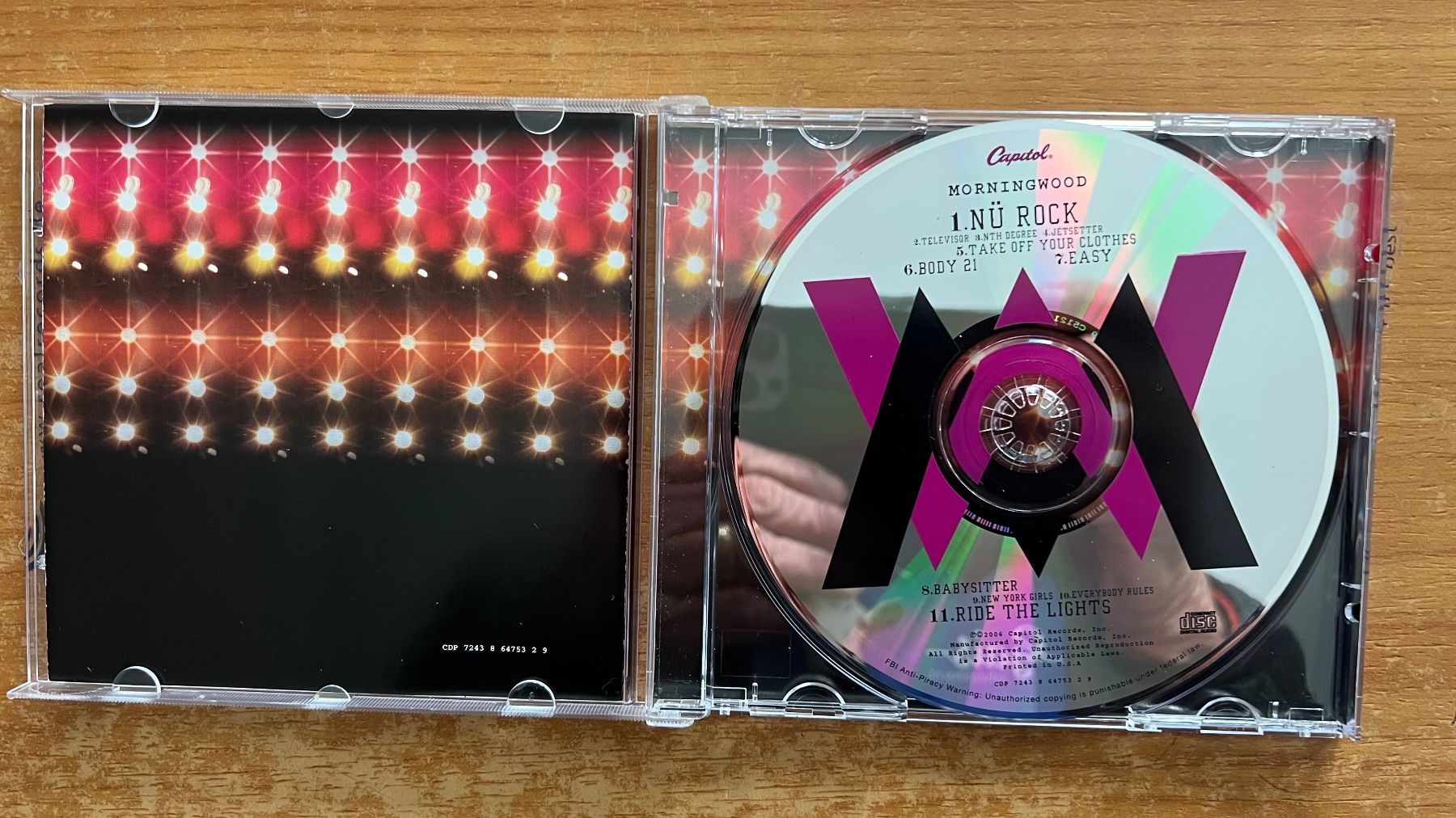 CDs: Morningwood - Same / CD - 1. US-Press. 2006 – Gebraucht aus Gais von soundcave57 2