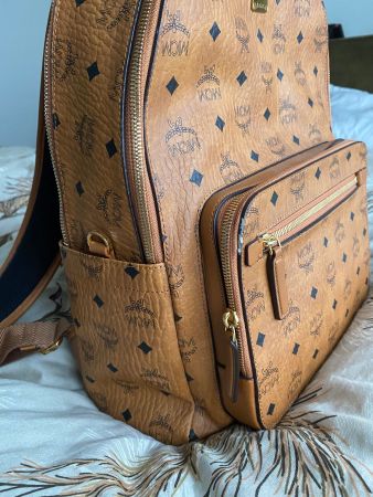 MCM Rucksack Cognac