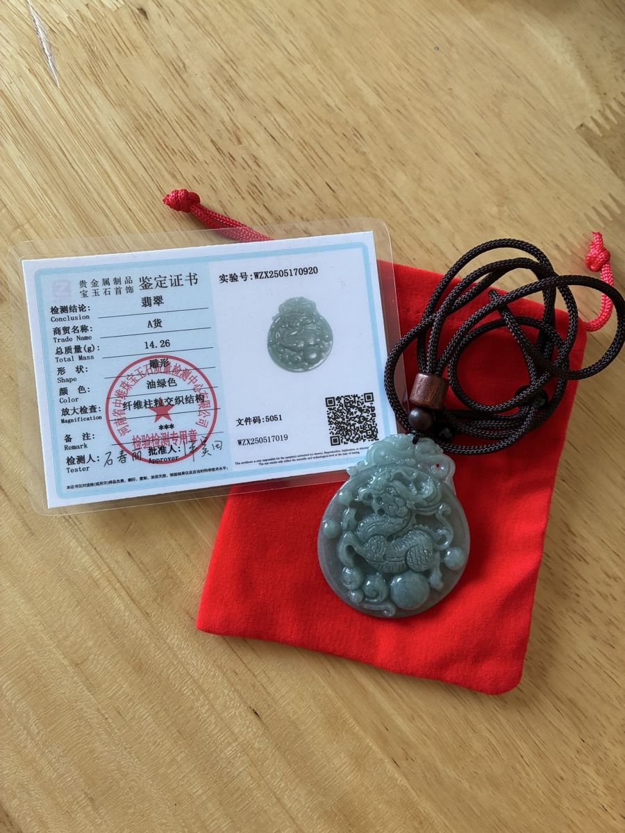 Pendentifs: Chinese jade talisman amulette – D'occasion à St-Aubin-Sauges par asianart 5