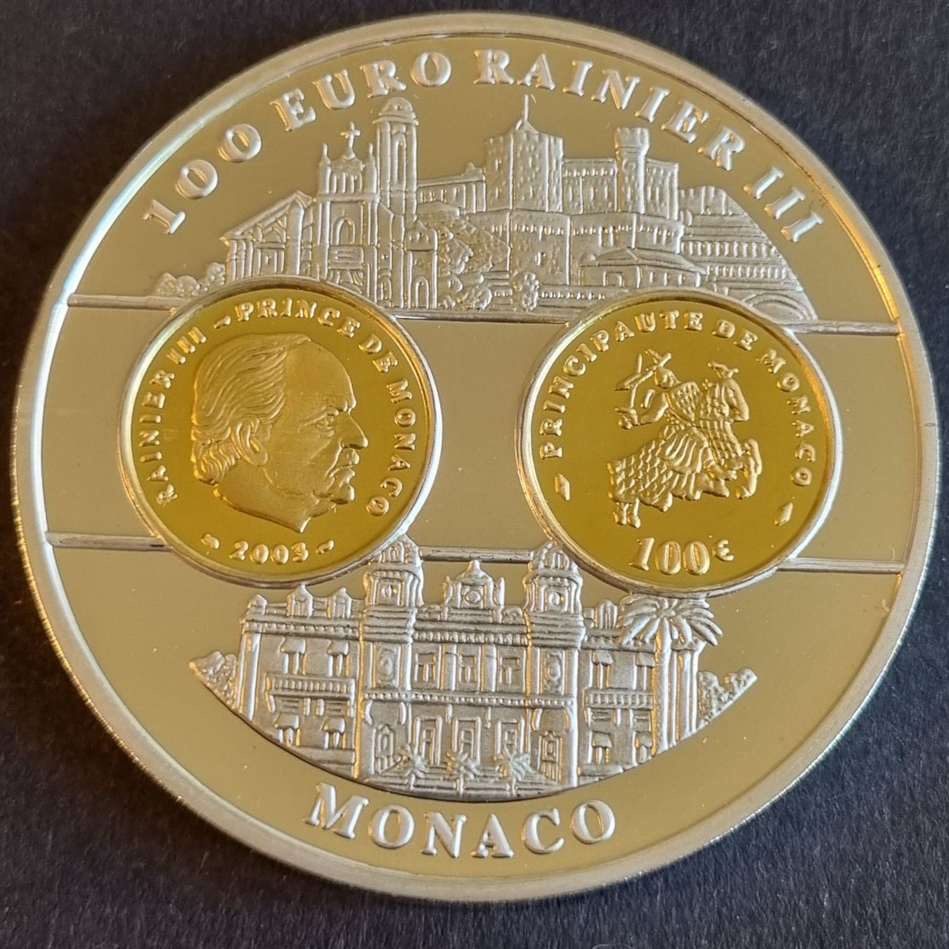 Medaglie: 100 Euro Monaco 2007 – Usato da Genève venduto da cor_2ryx