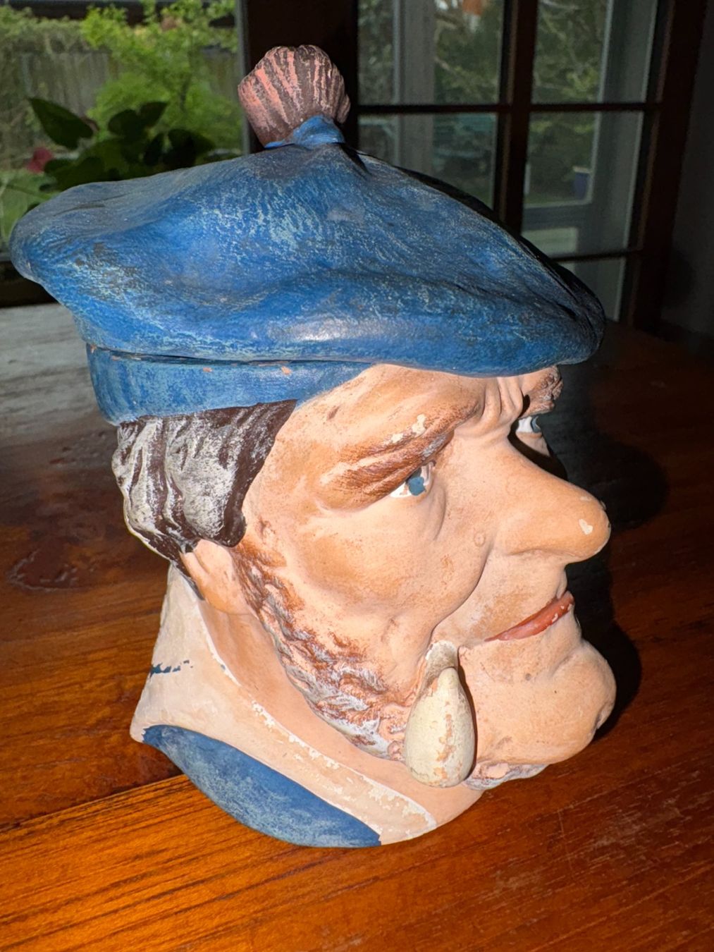 Statuette: Antike Tabakdose - Porzelankopf - Steingutkopf- – Usato da Boppelsen venduto da roa_ccp9 1