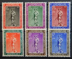 Luxemburg Kat. 303-308 * 1937 Kat. 13 Euro