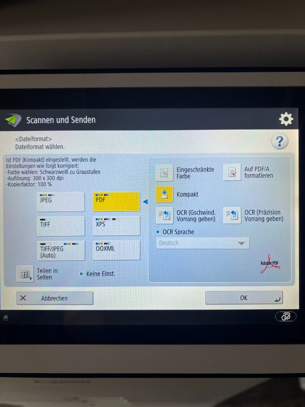 Canon Fotocopiatrici: Profi Kopierer A3 – Usato da Wallisellen venduto da COMPAX-Wallisellen 7