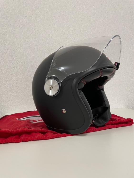 Casque Jet Bell Riot Solid noir – casque jet moto et scooter