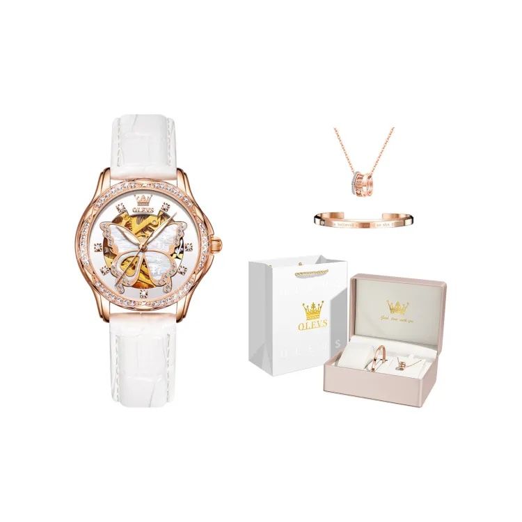 Orologi: OLEVS Automatik Damen Uhr Set  Geschenkbox – Nuovo e nell'imballaggio originale da Seuzach venduto da ann_w2zc 6