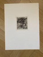 Originale Grafik (Künstlerexemplar), Signatur unleserlich 