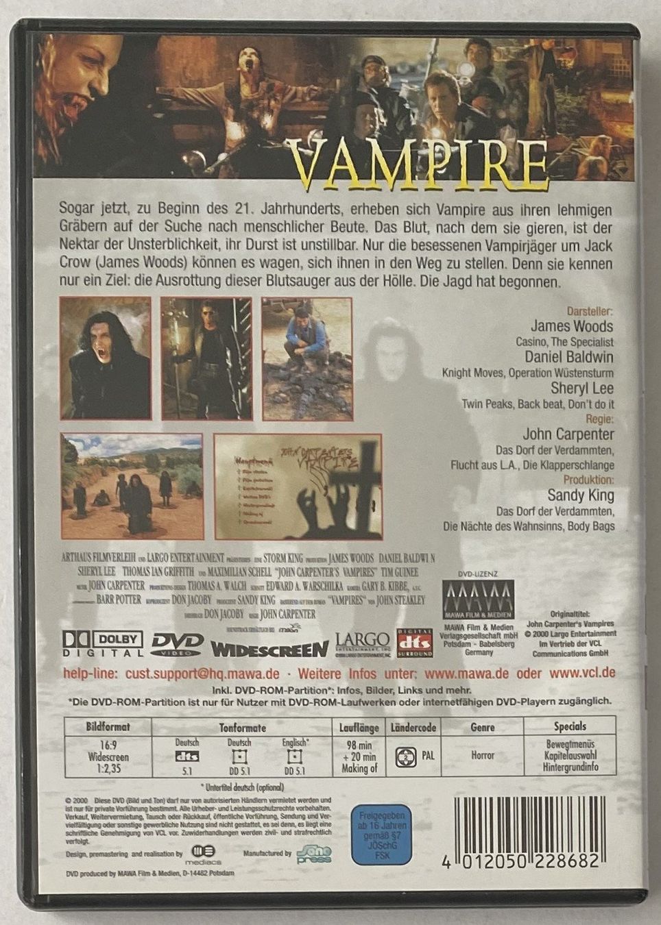 Alle DVDs: John Carpenters Vampire – Gebraucht aus Flums von Asquillo 1