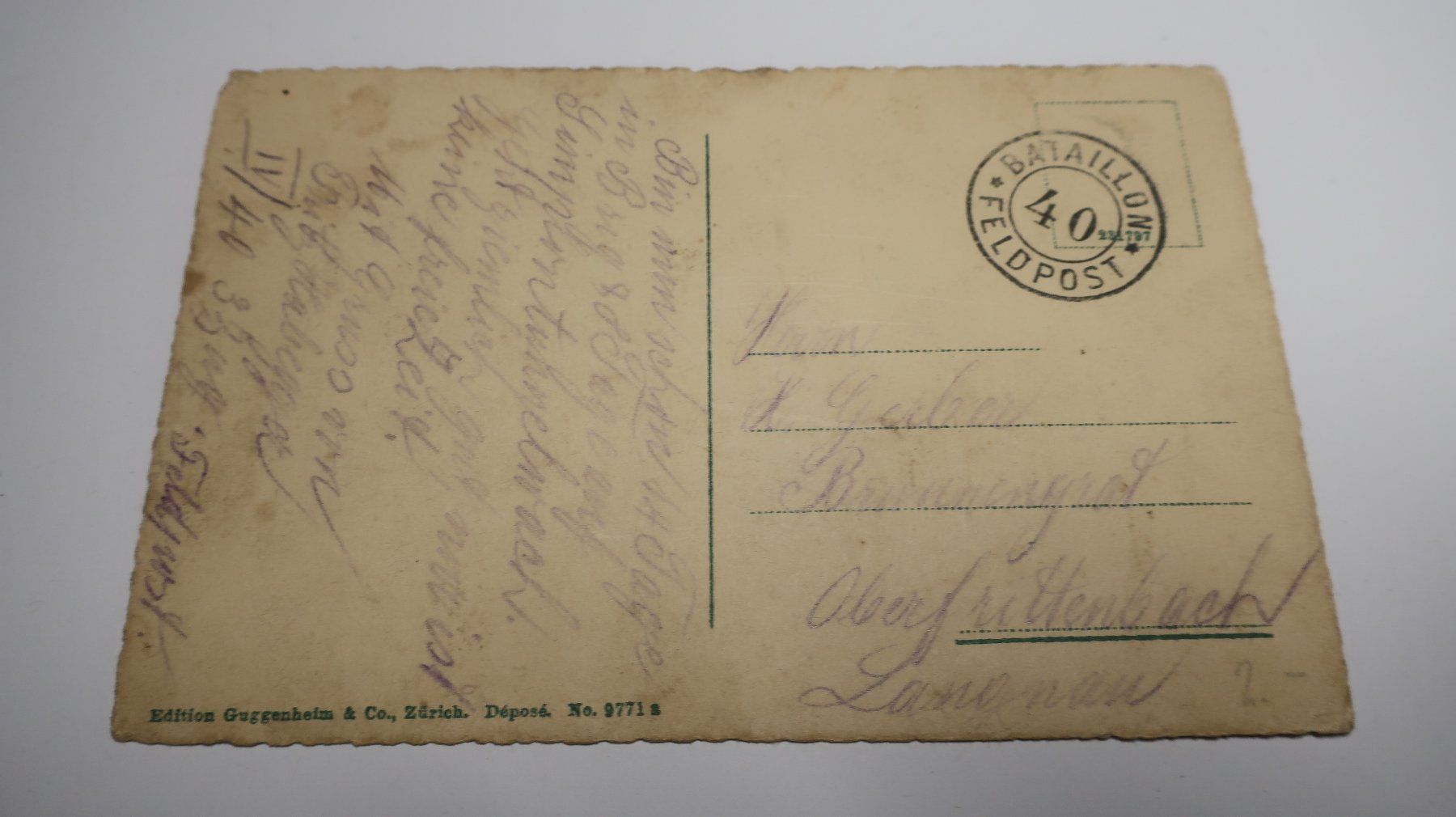 Cartoline postali: Brigue Vue générale – Usato da Cormoret venduto da Pascalll2001 2