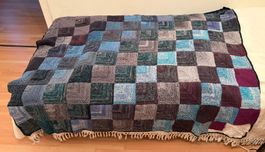 Handgestrickte Decke